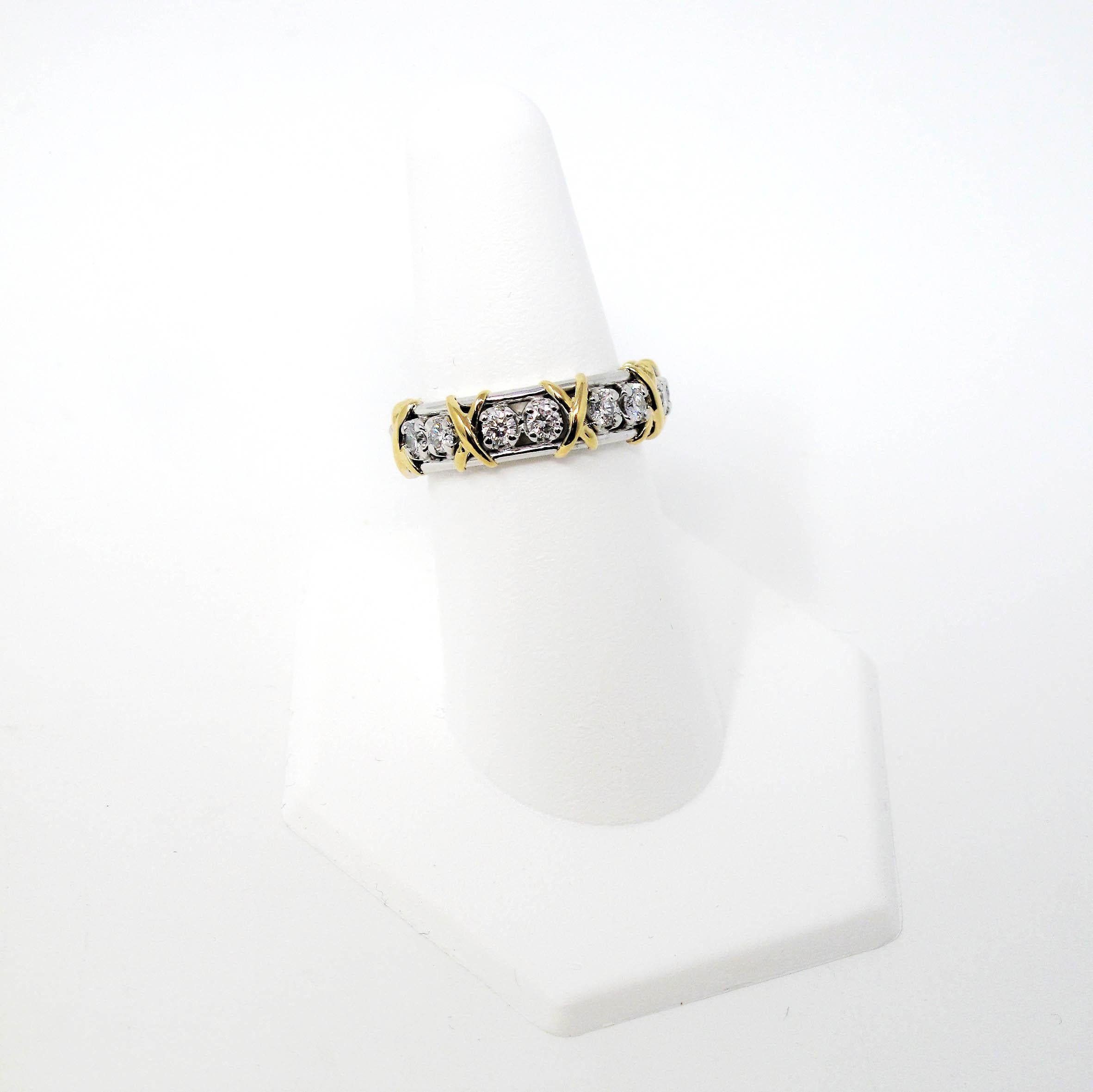 tiffany diamond eternity band