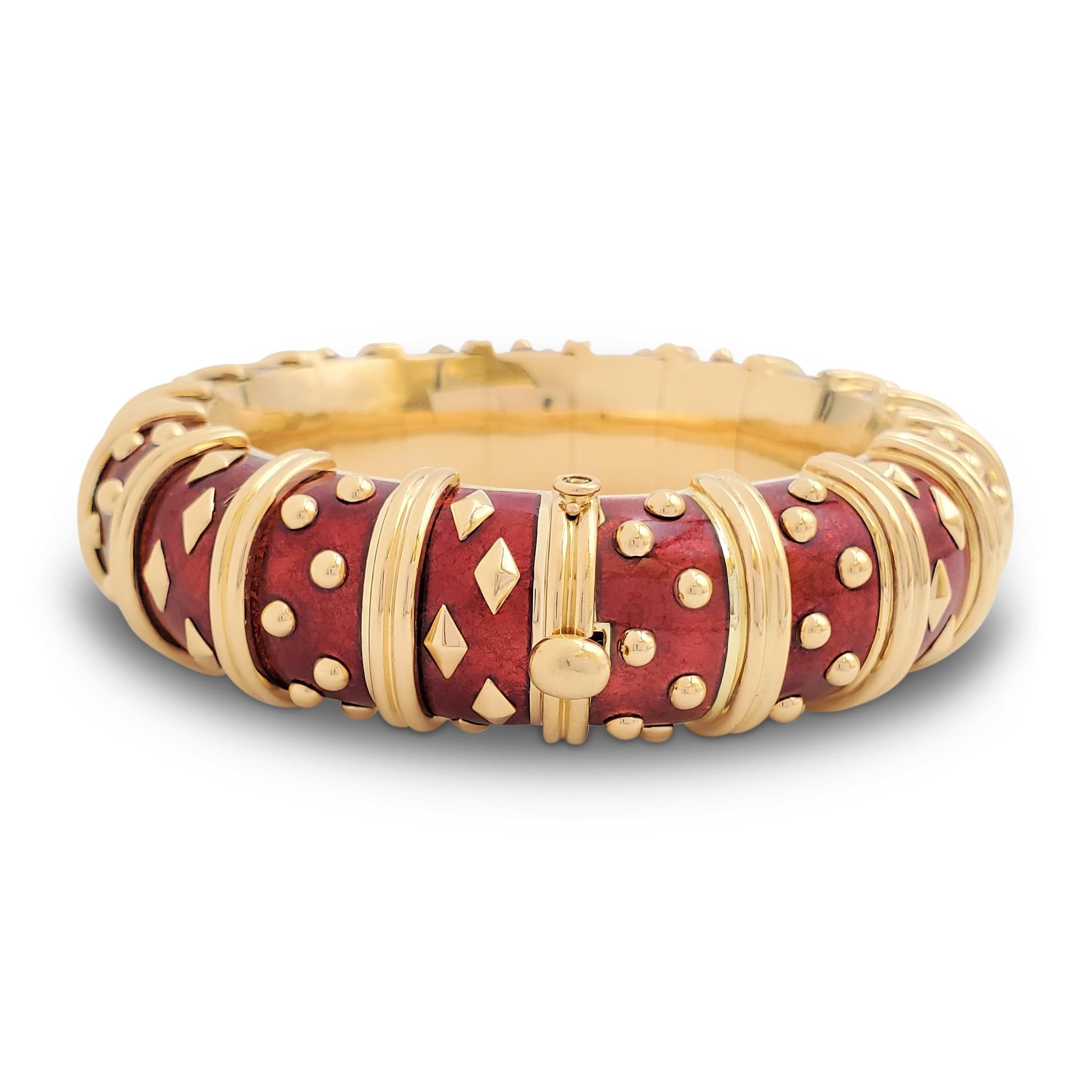Jean Schlumberger for Tiffany & Co. 'Dot Losange' Bracelet In Excellent Condition In New York, NY