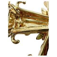 Jean Schlumberger for Tiffany & Co. Gold Diamond Maltese Cross Clip Brooch