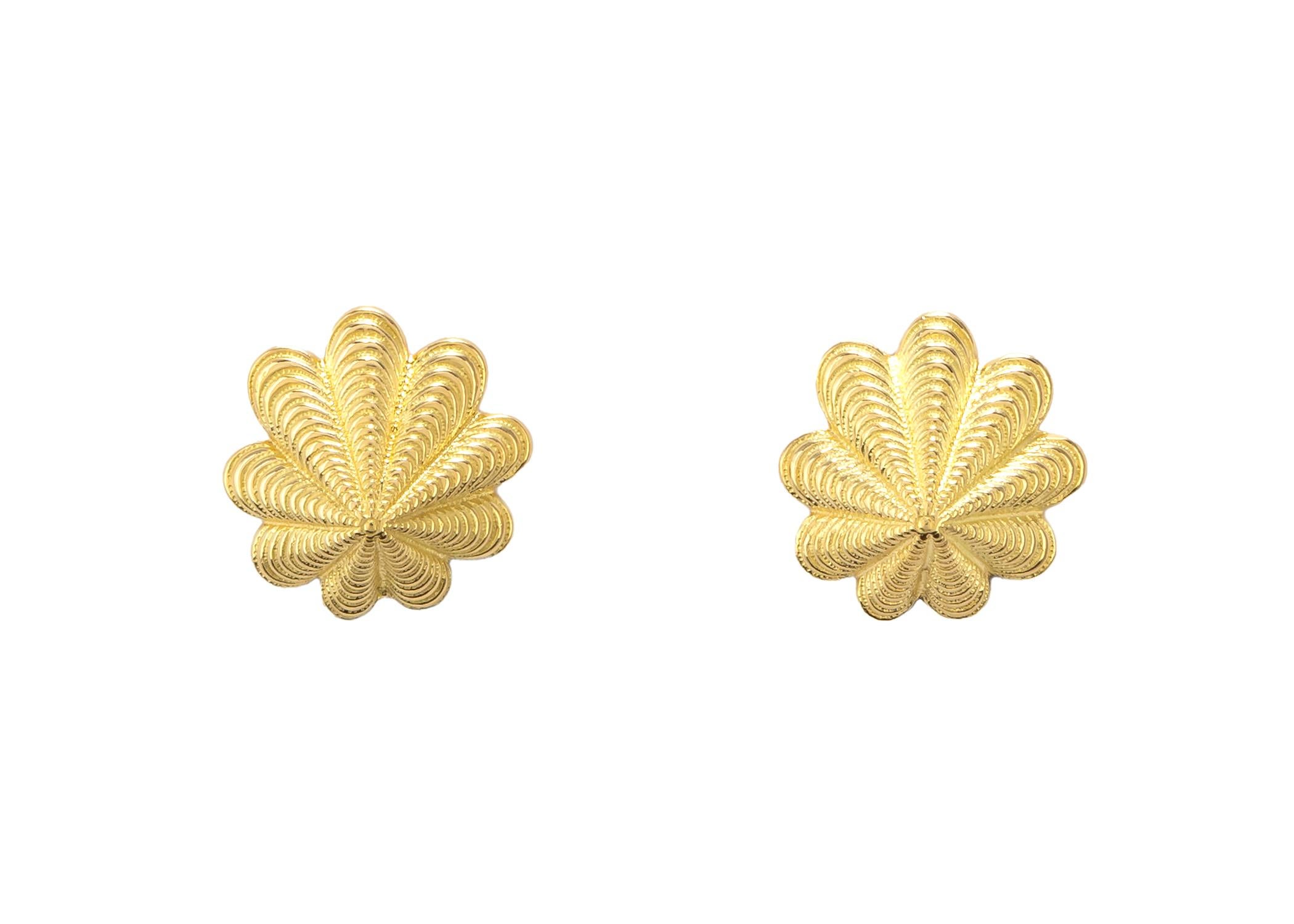 Contemporain Jean Schlumberger pour Tiffany & Co. Boucles d'oreilles - Or