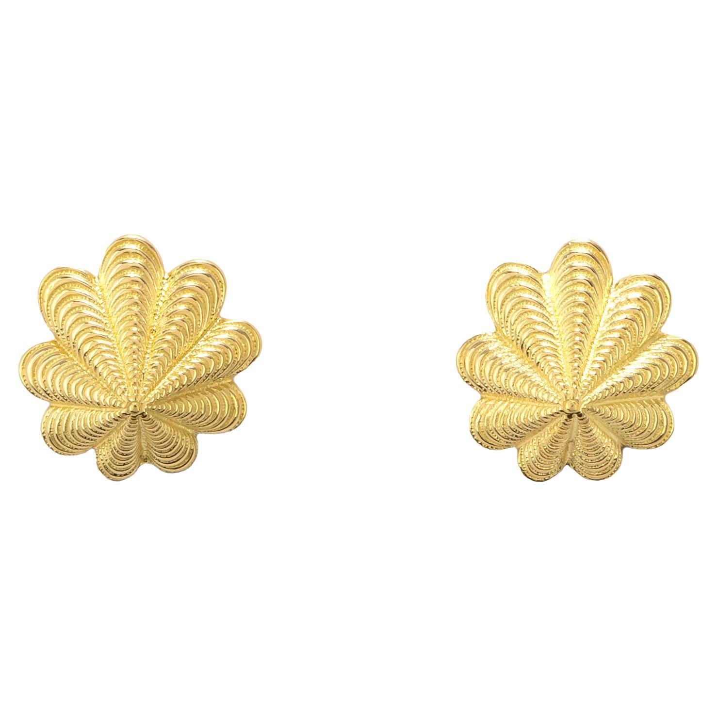 Jean Schlumberger for Tiffany & Co. Gold Earrings For Sale