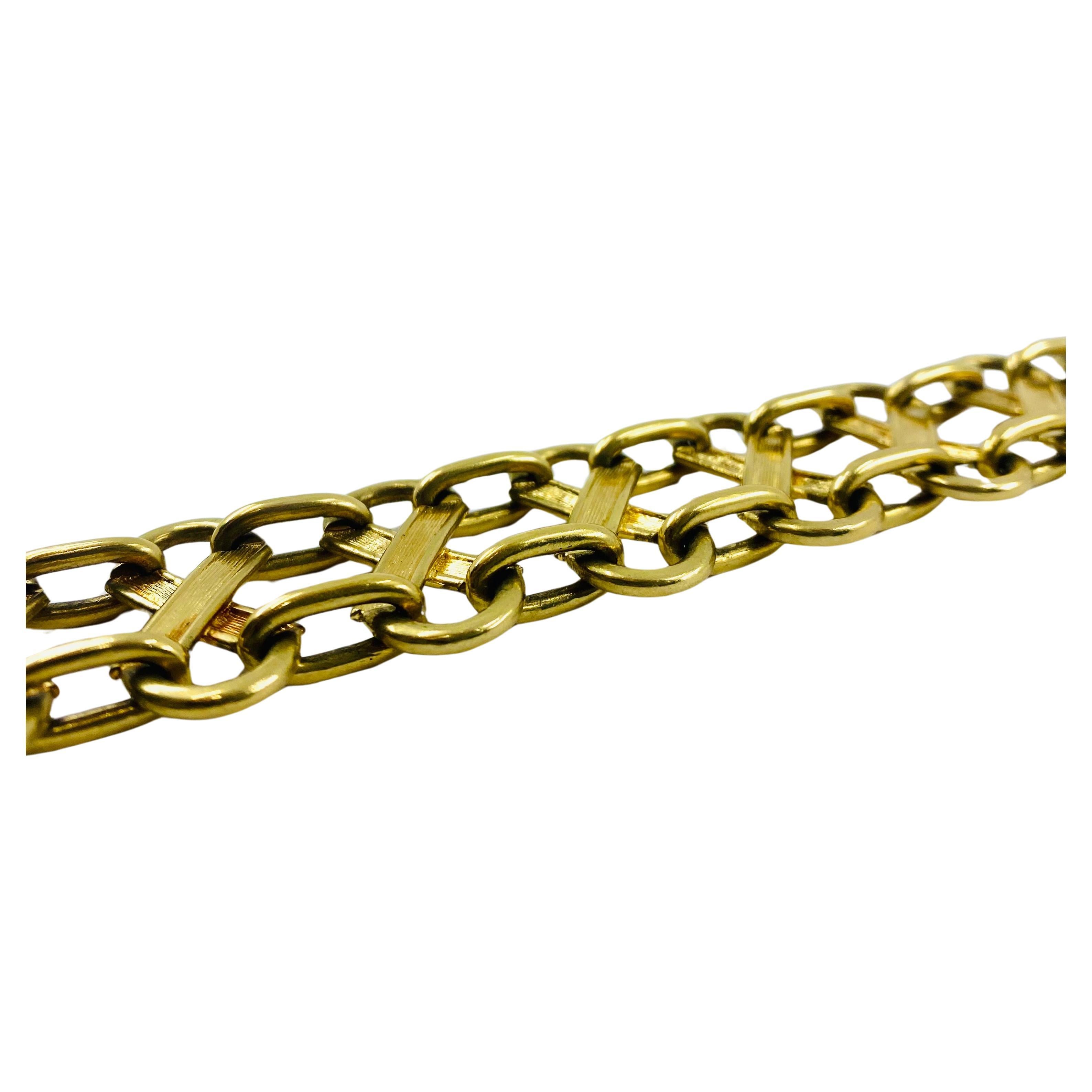 Jean Schlumberger for Tiffany& Co. Gold X Bracelet 1