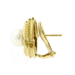 Jean Schlumberger for Tiffany &Co. Maltase Cross Pearl Earring