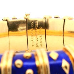 Jean Schlumberger for Tiffany & Co. Paillonné Enamel Bangle
