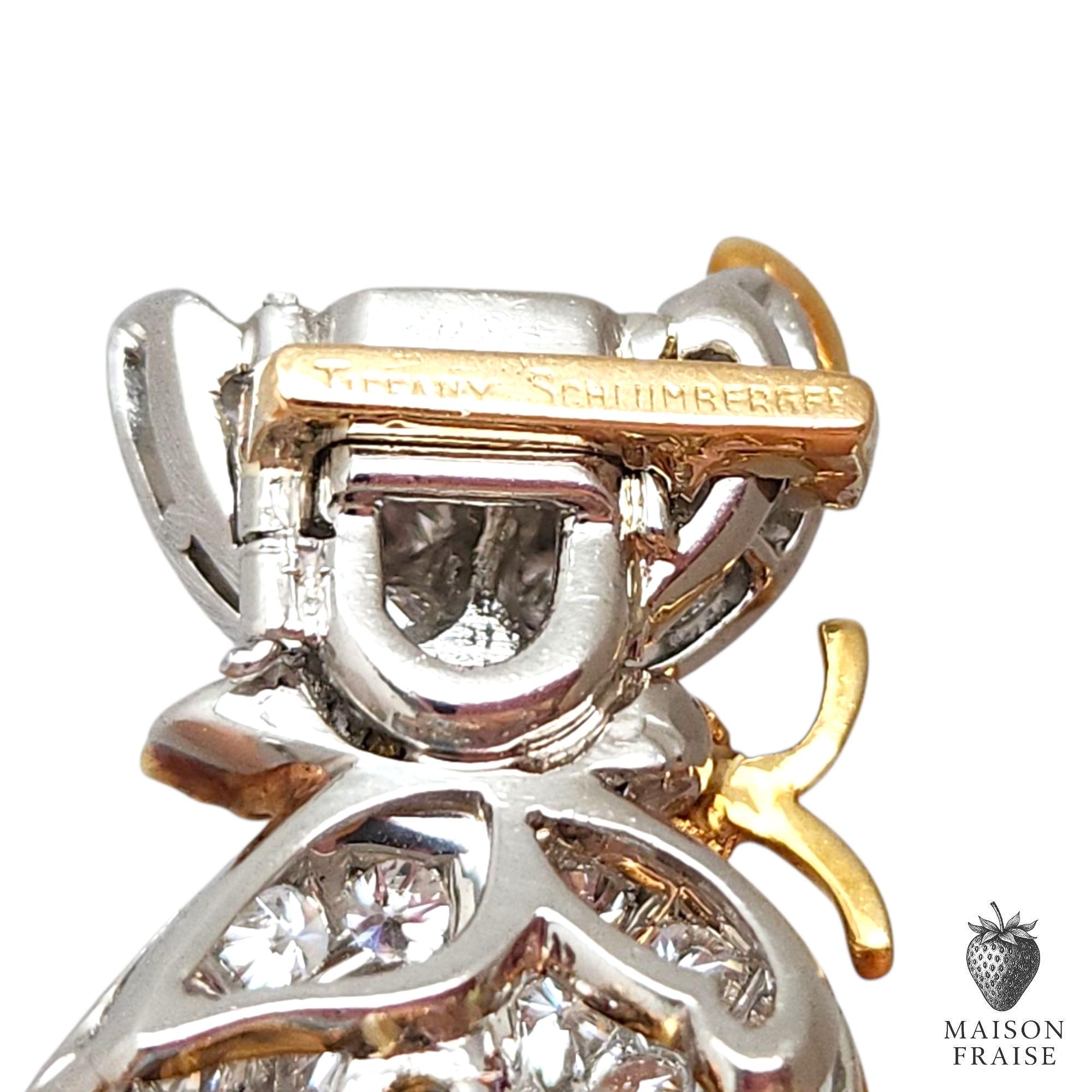 Jean Schlumberger for Tiffany & Co. Seven Butterflies Diamond Bracelet For Sale 3