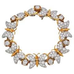 Jean Schlumberger for Tiffany & Co. Seven Butterflies Diamond Bracelet