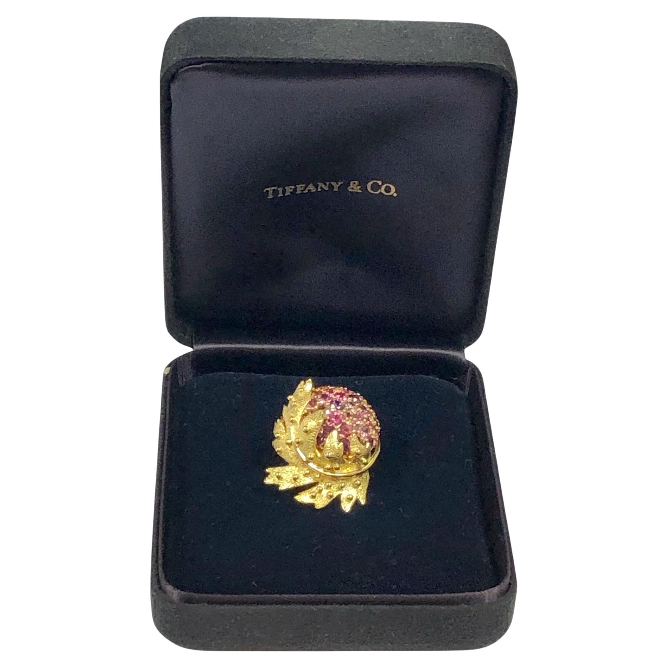 Jean Schlumberger for Tiffany & Company Broche en or et pierres précieuses en vente