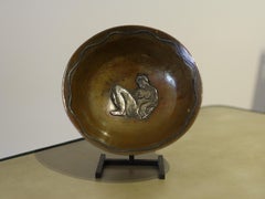 Jean Serriere, bol en cuivre et argent martelé, 1922-1925