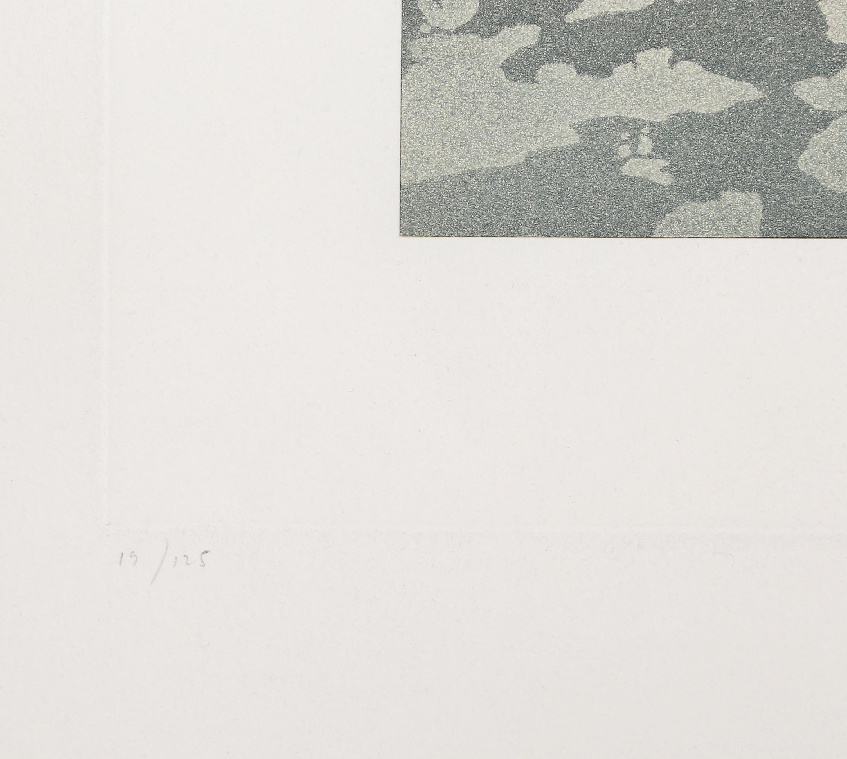Reflection, Surrealist Etching with Aquatint by Jean Solombre For Sale 2