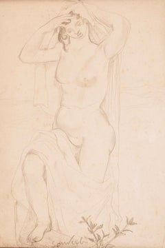 Jean Souverbie (1891-1981) Nude Study