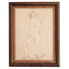 Jean Souverbie (1891-1981) Nude Study