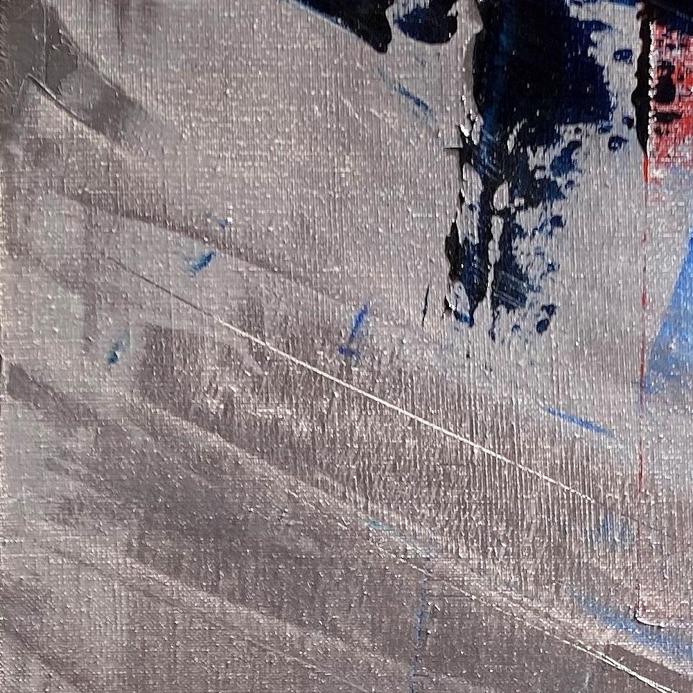 Pittura ad olio astratta 