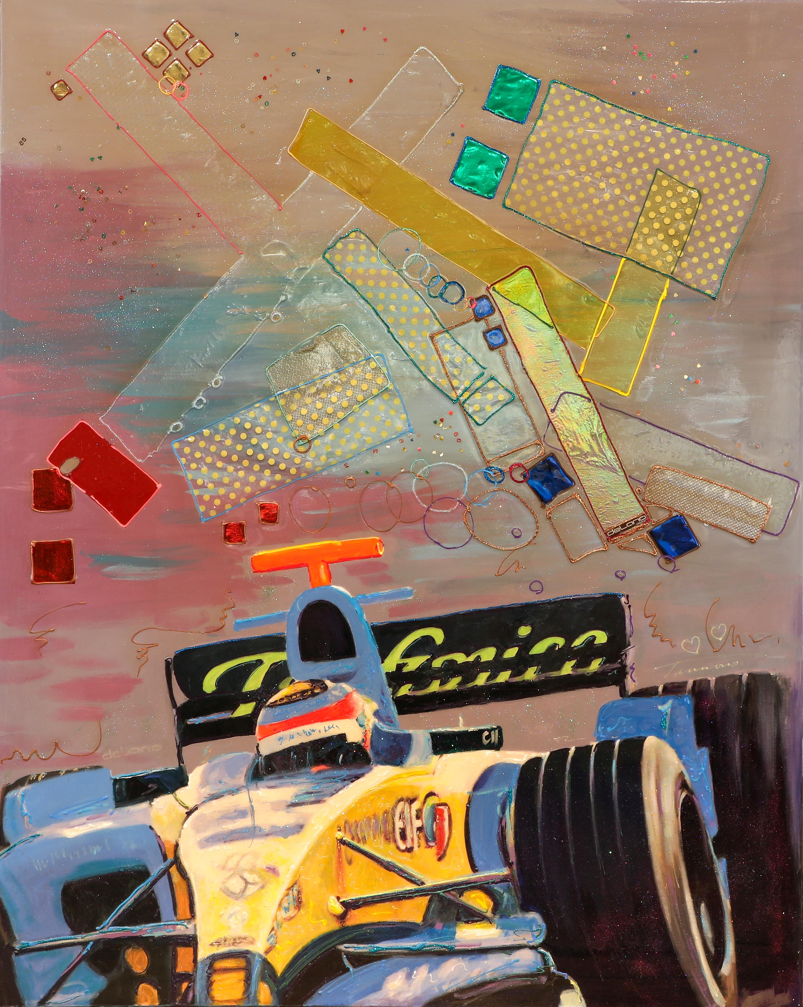 Le Gagnant - Painting di Jean Tannous