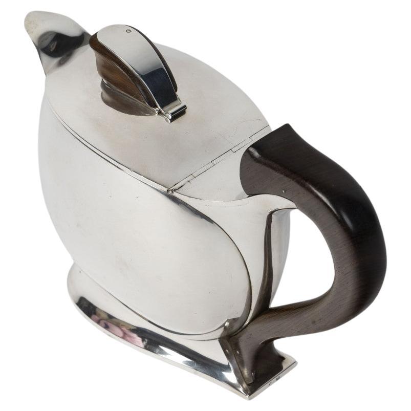 JEAN TETARD - Solid silver ART DECO jug circa 1930 in vendita