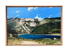"L'estraniazione del Verdon all'ingresso nel lago di Sainte-Croix" - Provenza
