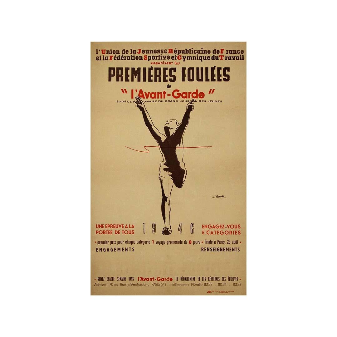 1946 original poster by Jean Tillaud - 
