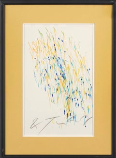 Méta-matic, Jean Tinguely (1925-1991), Unique work on paper Dada Surrealist 1974