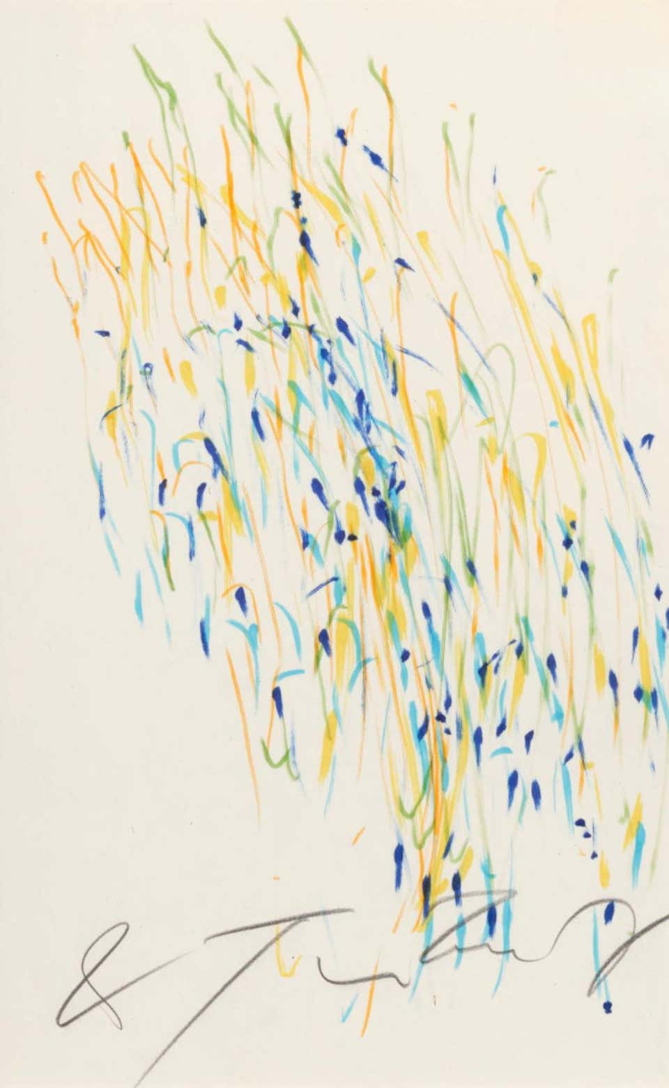Méta-matic, Jean Tinguely (1925-1991), Unique work on paper Dada Surrealist 1974