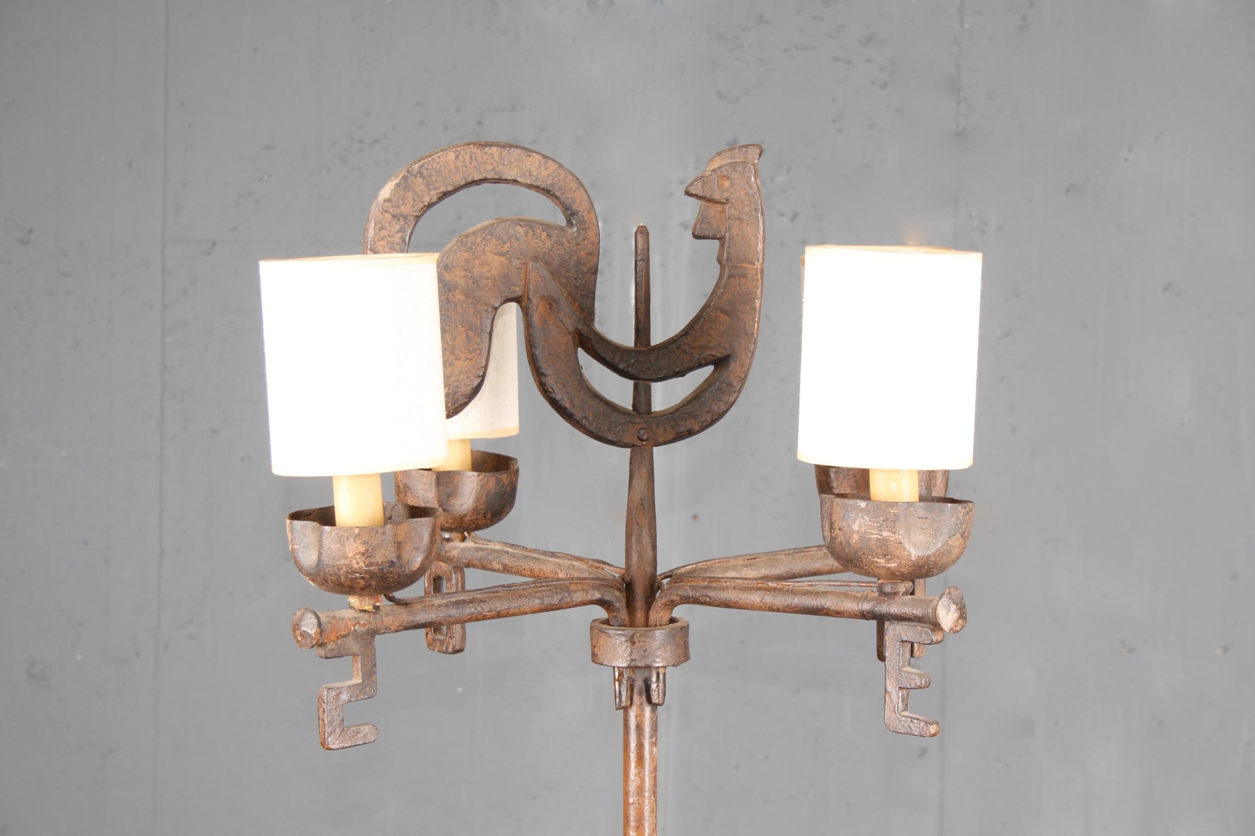 Jean Touret Atelier Marolles, Floor Lamp 