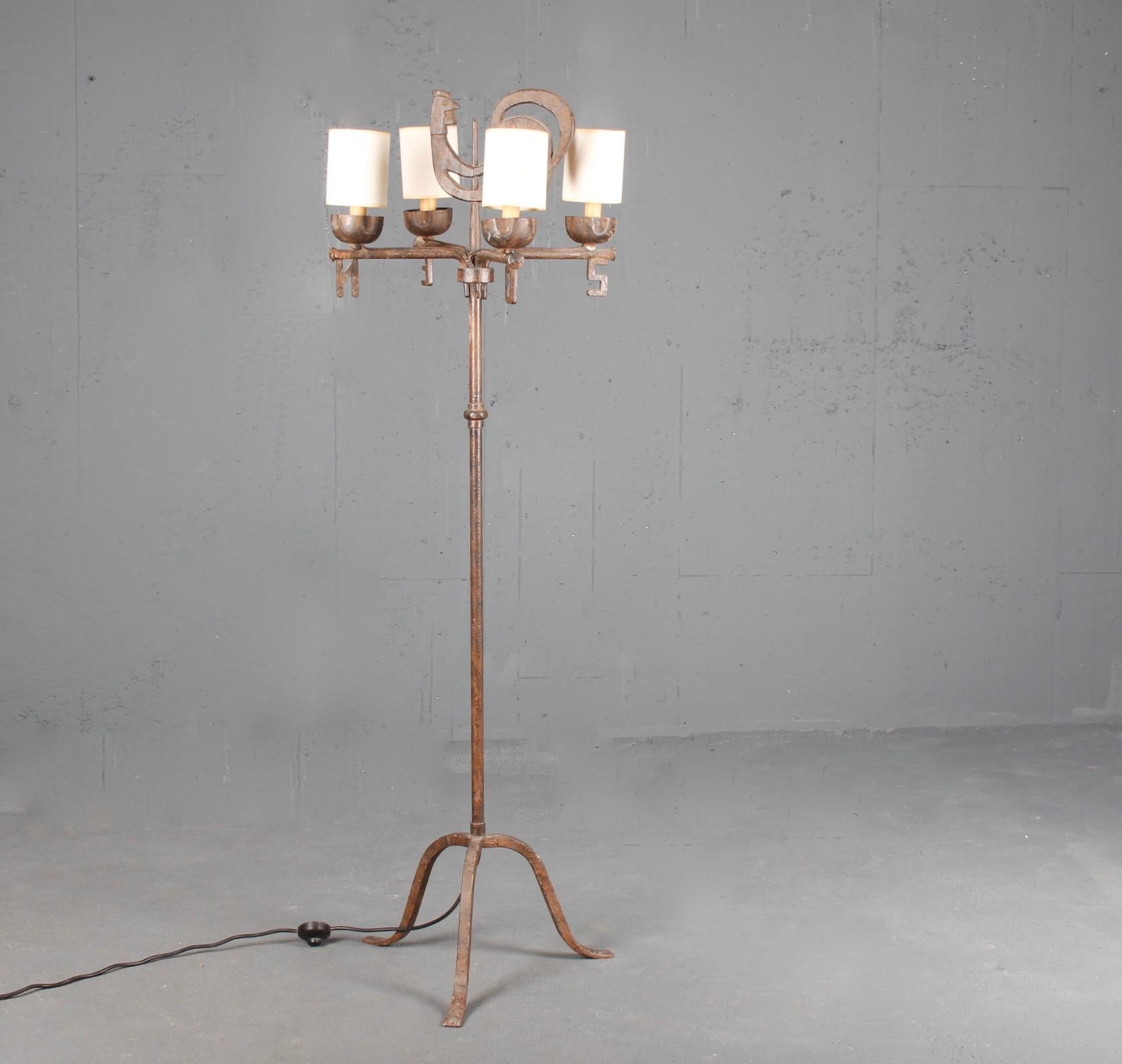 Jean Touret Atelier Marolles, Floor Lamp 