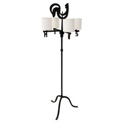 Jean Touret für die Marolles-Werkstatt, Stehleuchte „Girouette“