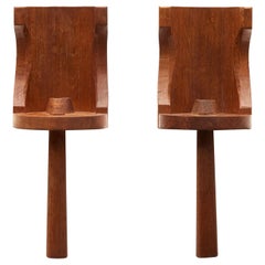 Jean Touret & The Artisans of Marolles Pair of Candle Sconces, France circa 1960