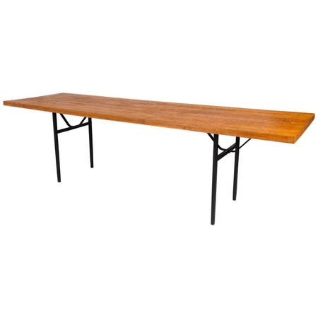 Jean Touret & The Artisans of Marolles, Rectangular Dining Table, circa 1960