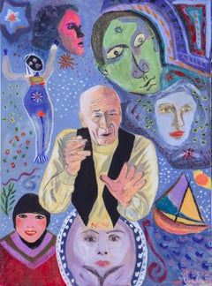 'Portrait of Henry Miller' Millerania, Tropic of Cancer, Big Sur, Paris