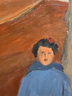 "Les circassiens" par J. Verdier - Huile sur toile - 100x81cm