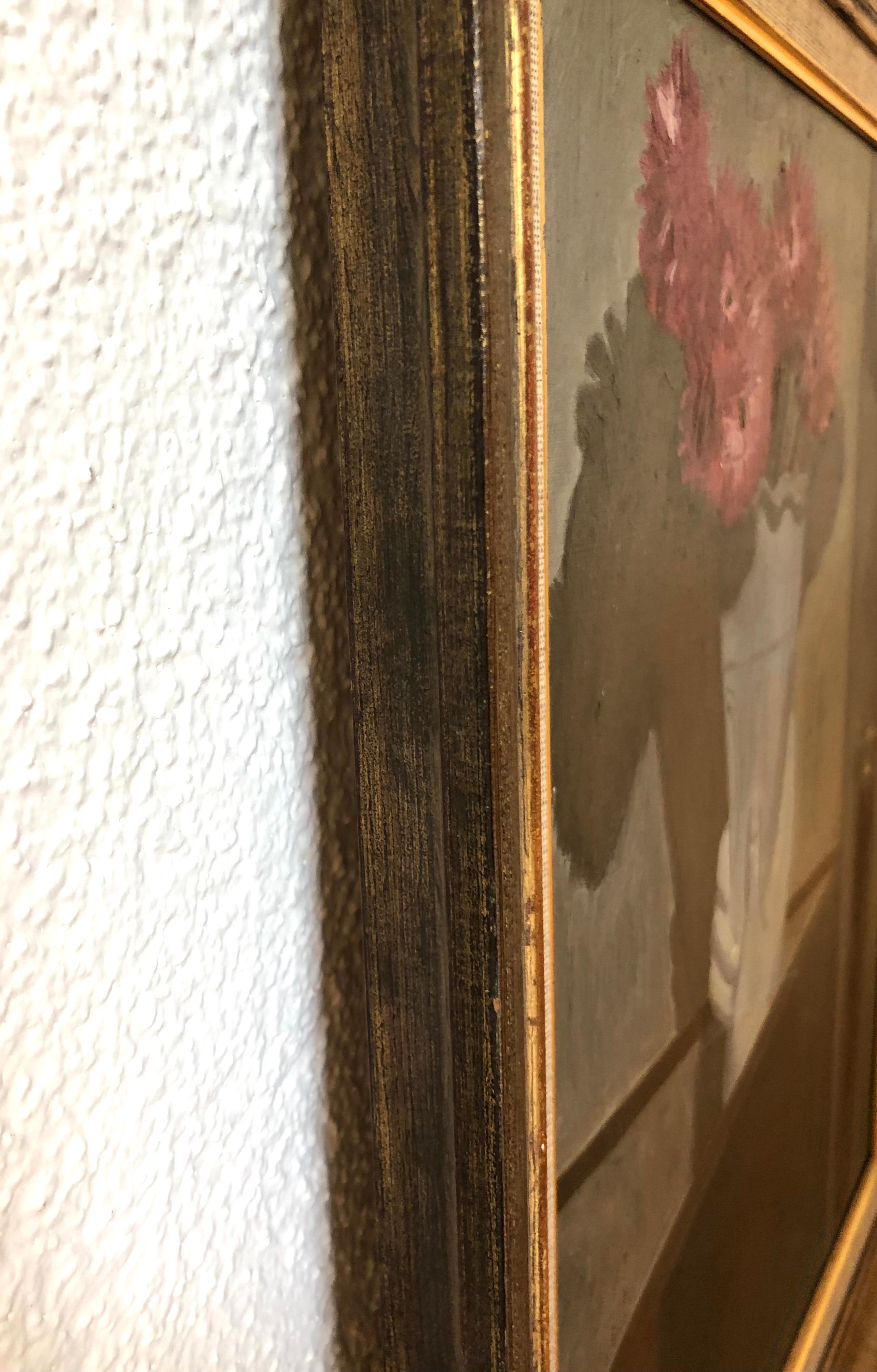 Ramo de rosas y bastón con pomo de plata en venta 3