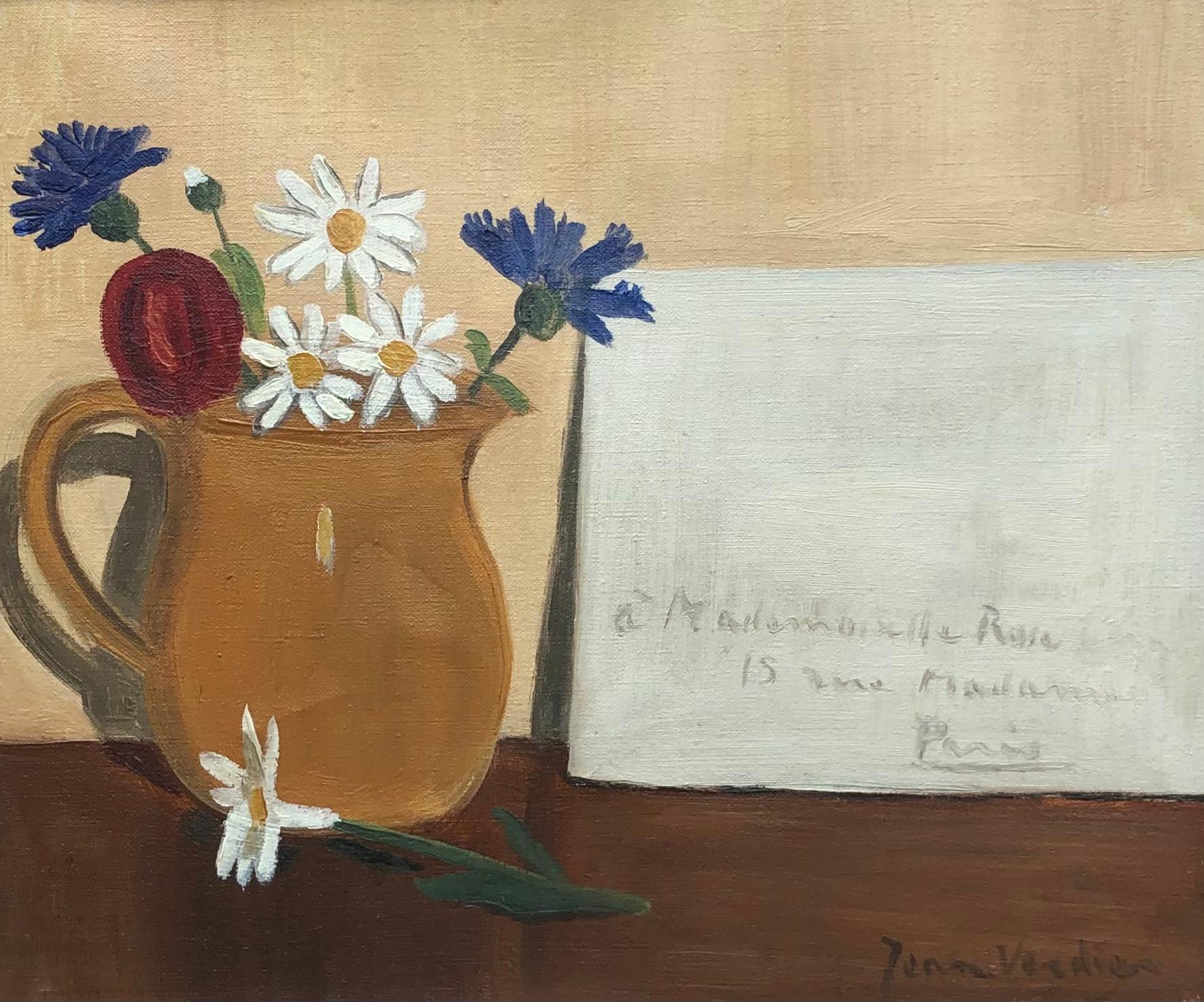 Jean Verdier Still-Life Painting - The letter