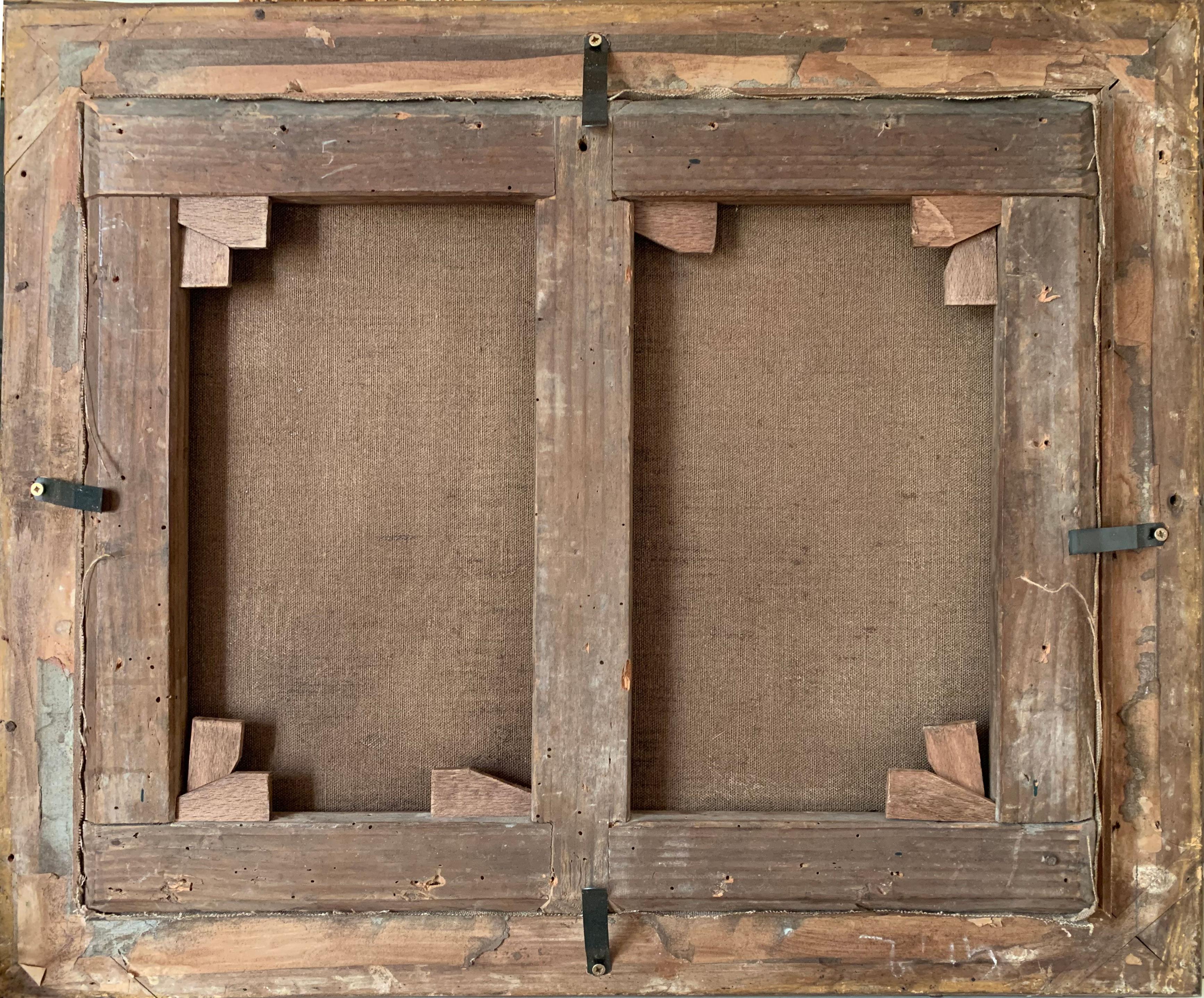 Vue du Château de la Reine Blanche, Coye-la-Forêt (Début XIXe siècle) im Angebot 3