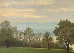 The heights of Cologny, Geneva