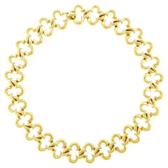 Collar Alhambra Abierta de Oro Jean Vitau