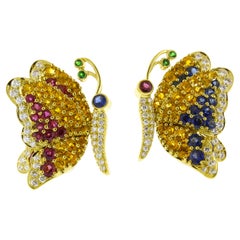 Orecchini a clip in oro