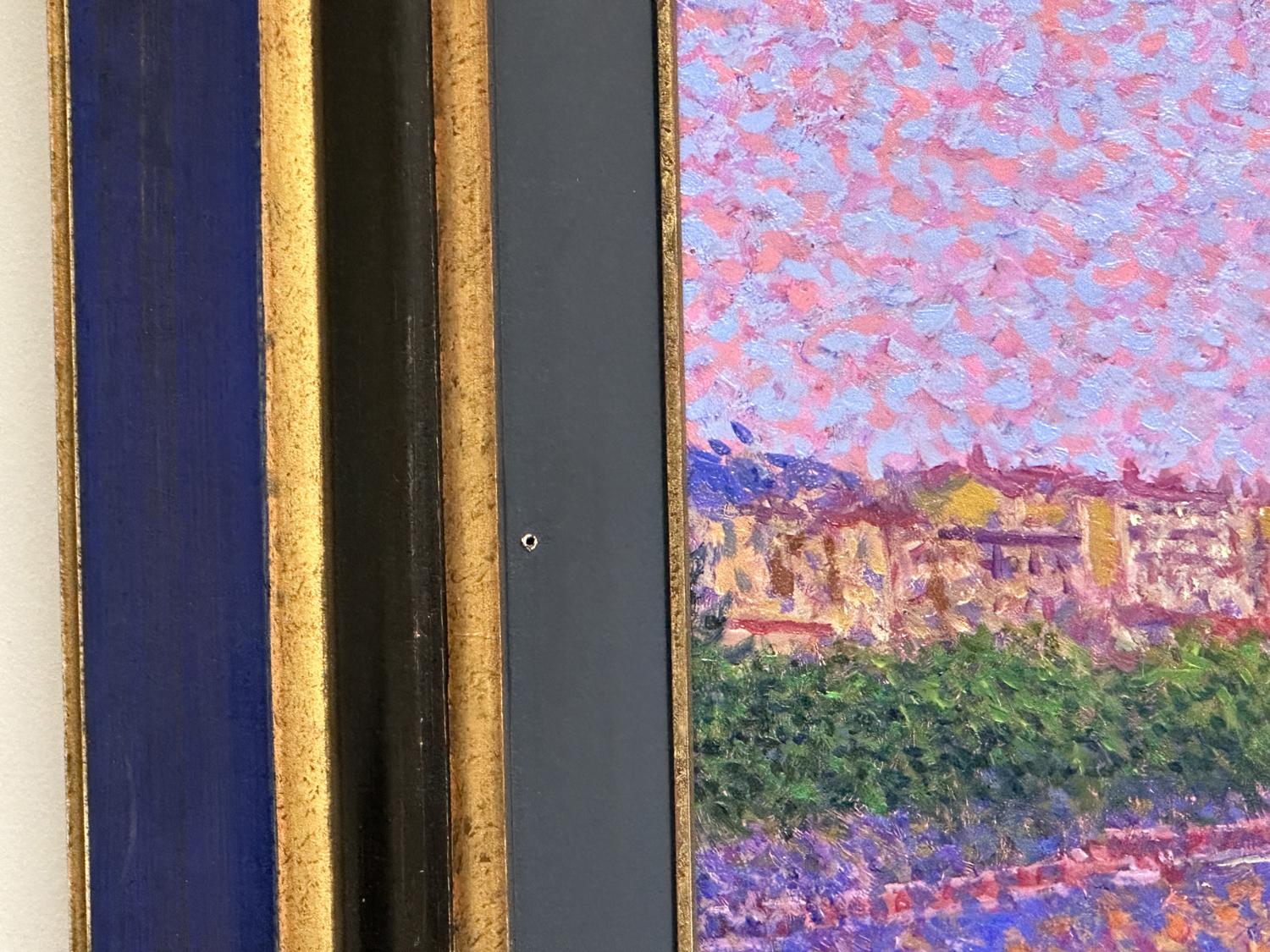 Jean Vollet Quadro incorniciato Trevoux La Saone in vendita 1