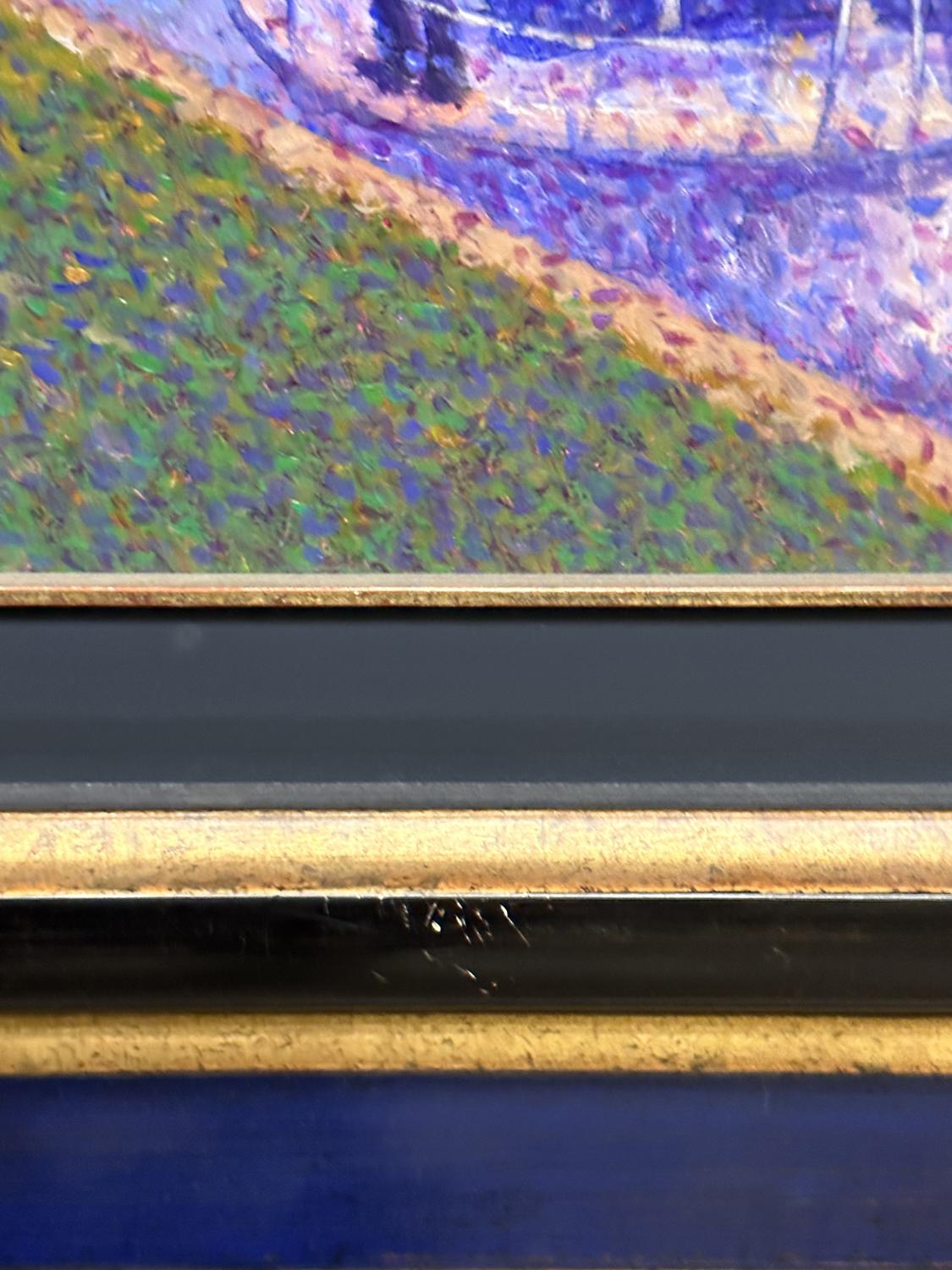 Jean Vollet Quadro incorniciato Trevoux La Saone in vendita 4