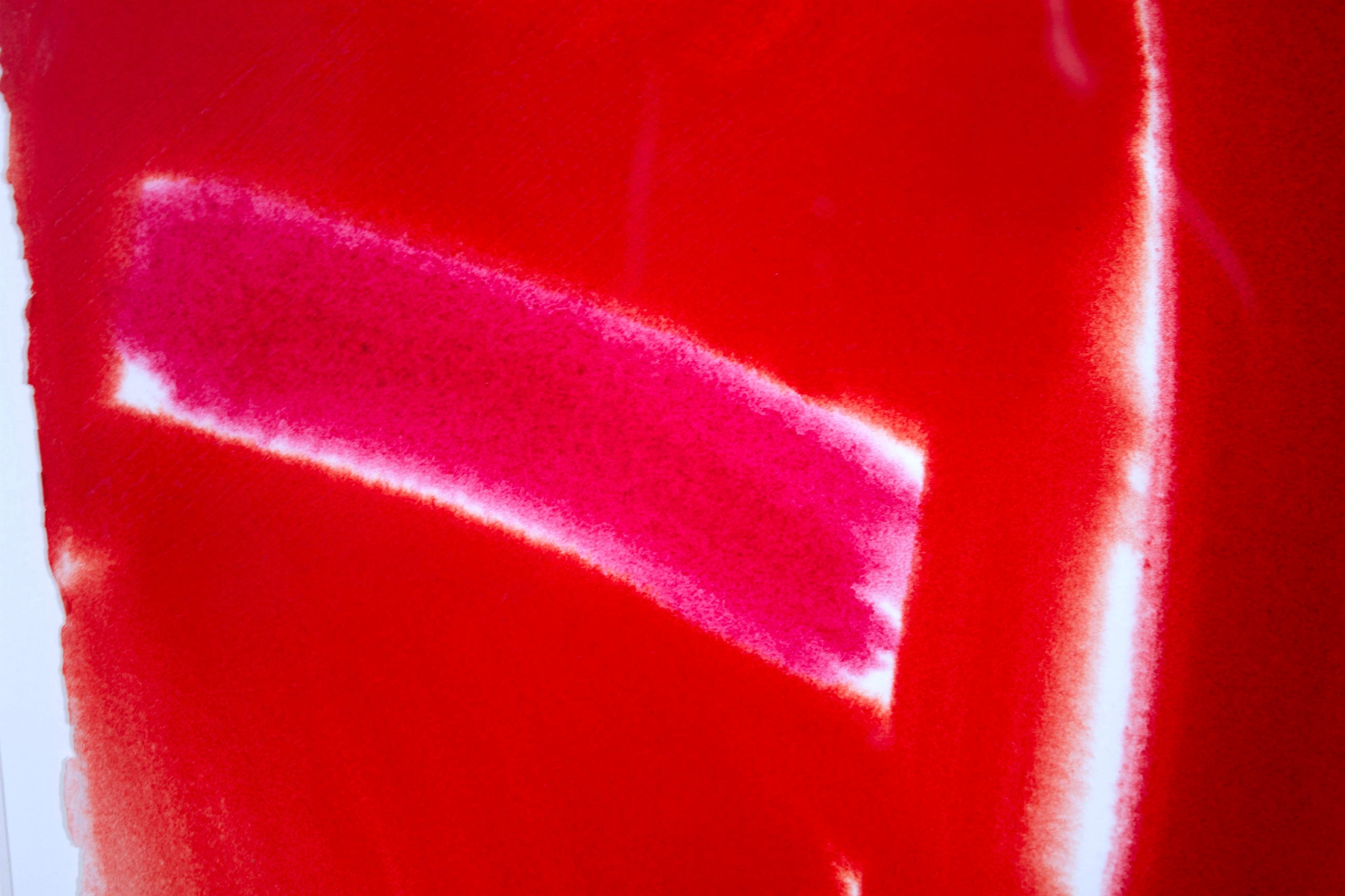 Jean Weinbaum nº 1231 Firmado Collage abstracto contemporáneo de acuarela sobre papel Papel en venta