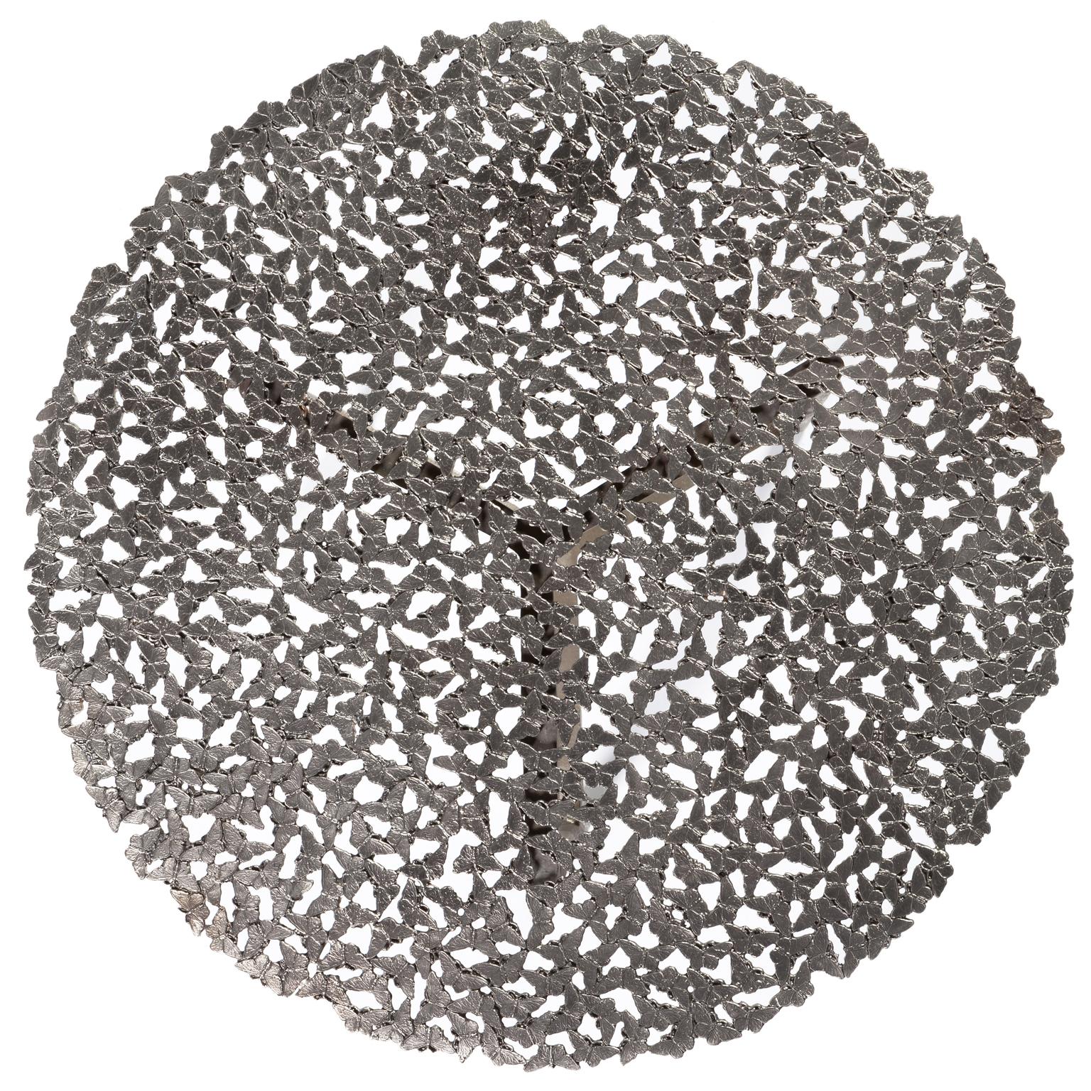 italien Table d'appoint Jean White Bronze de Fred et Juul en vente