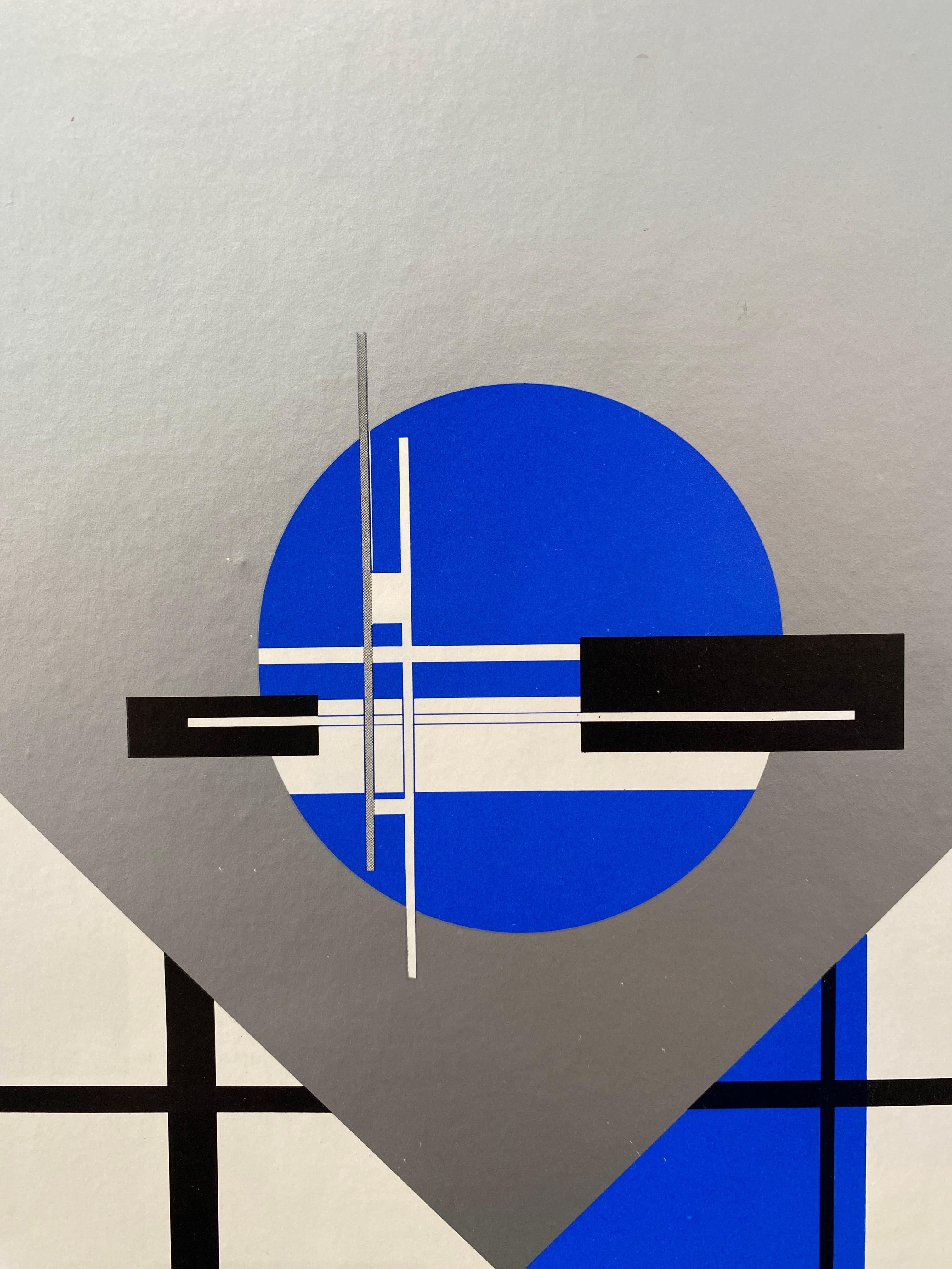 Affiche originale de Jean Widmer, 