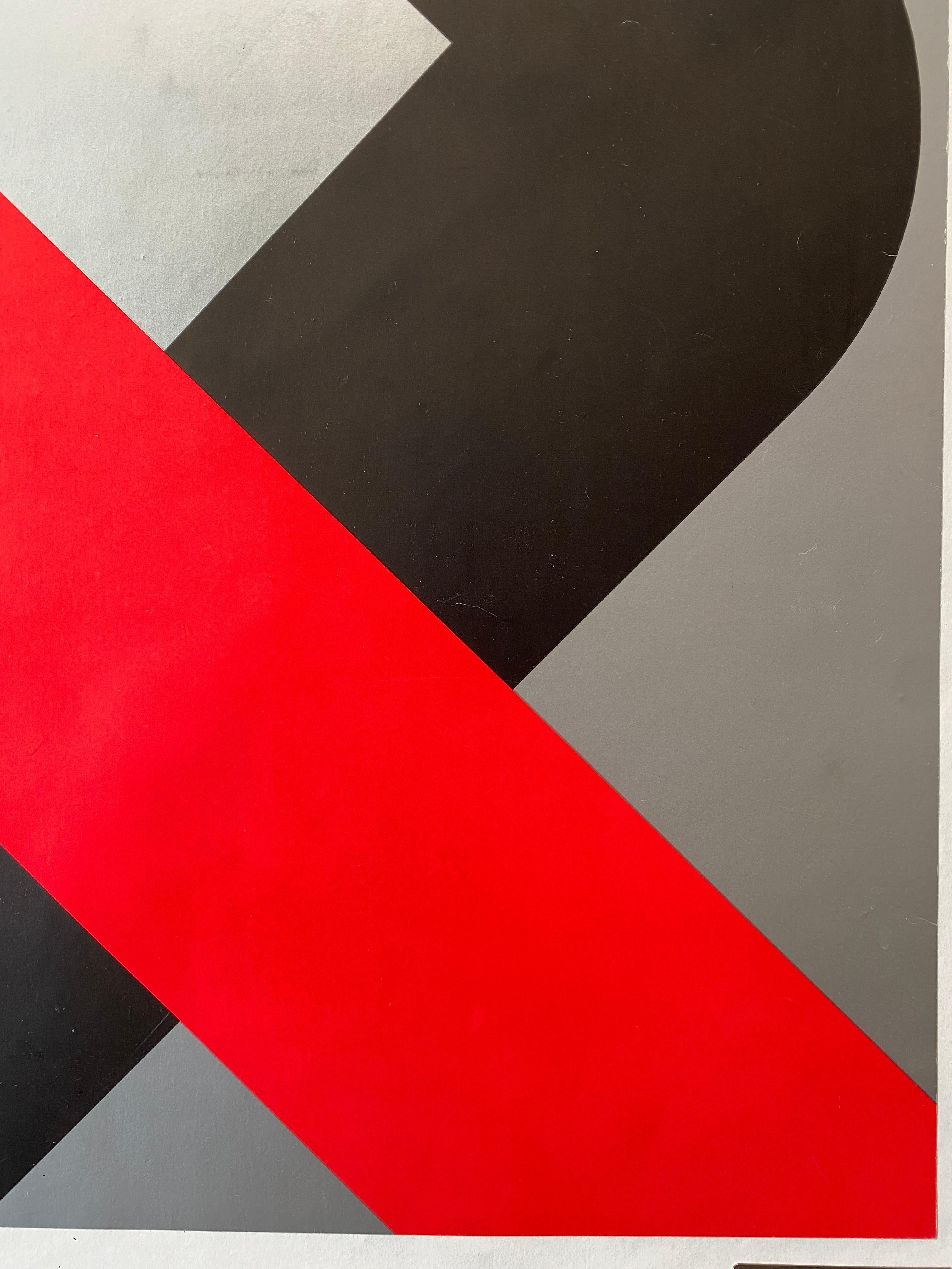 Francese Poster originale di Jean Widmer, 'Outillage', C.C. 1970 in vendita