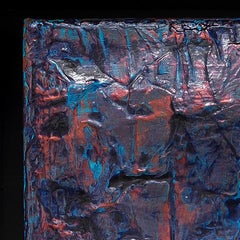 Meditation en Bleu Abstraktes Blau