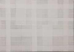 White Fold 2, Rectangular painting on Canvas