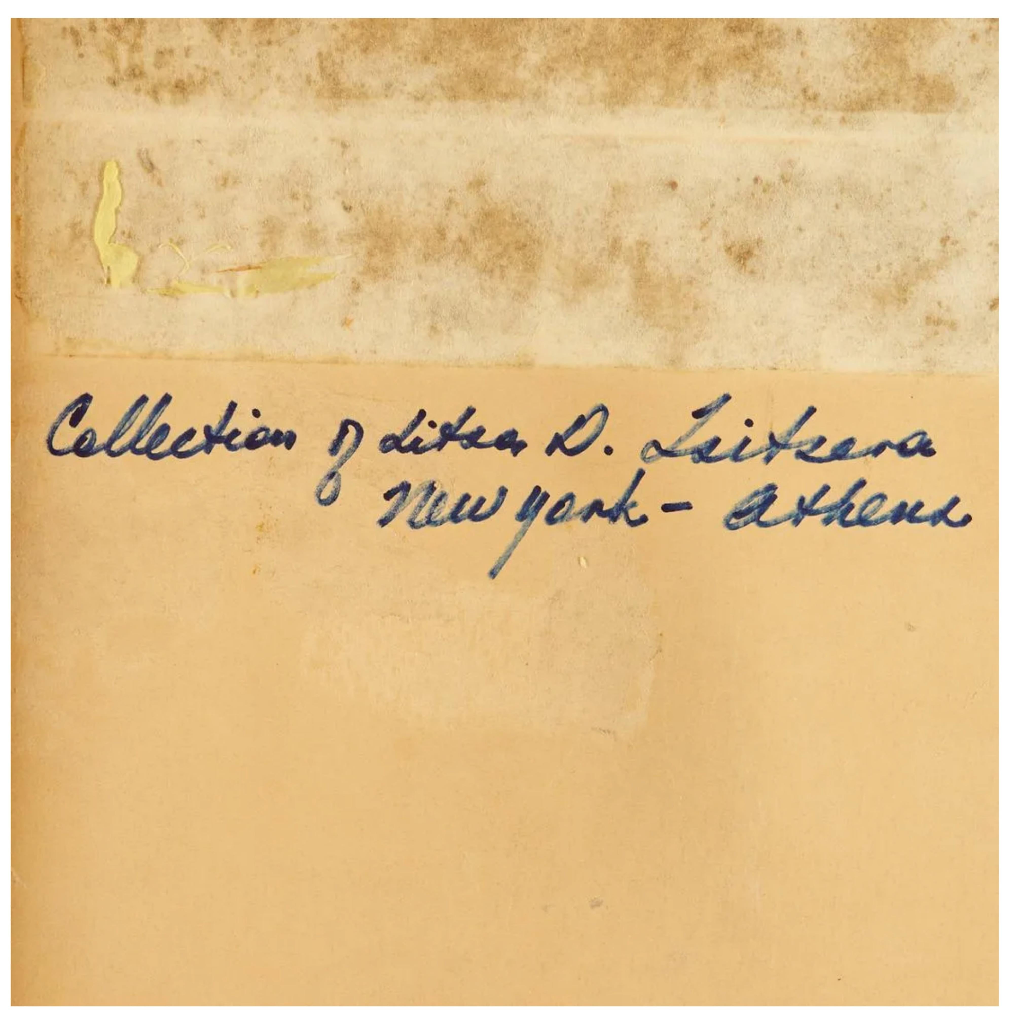 Composition No. 257 (Ex-collection du Solomon R. Guggenheim Museum avec Label) en vente 2