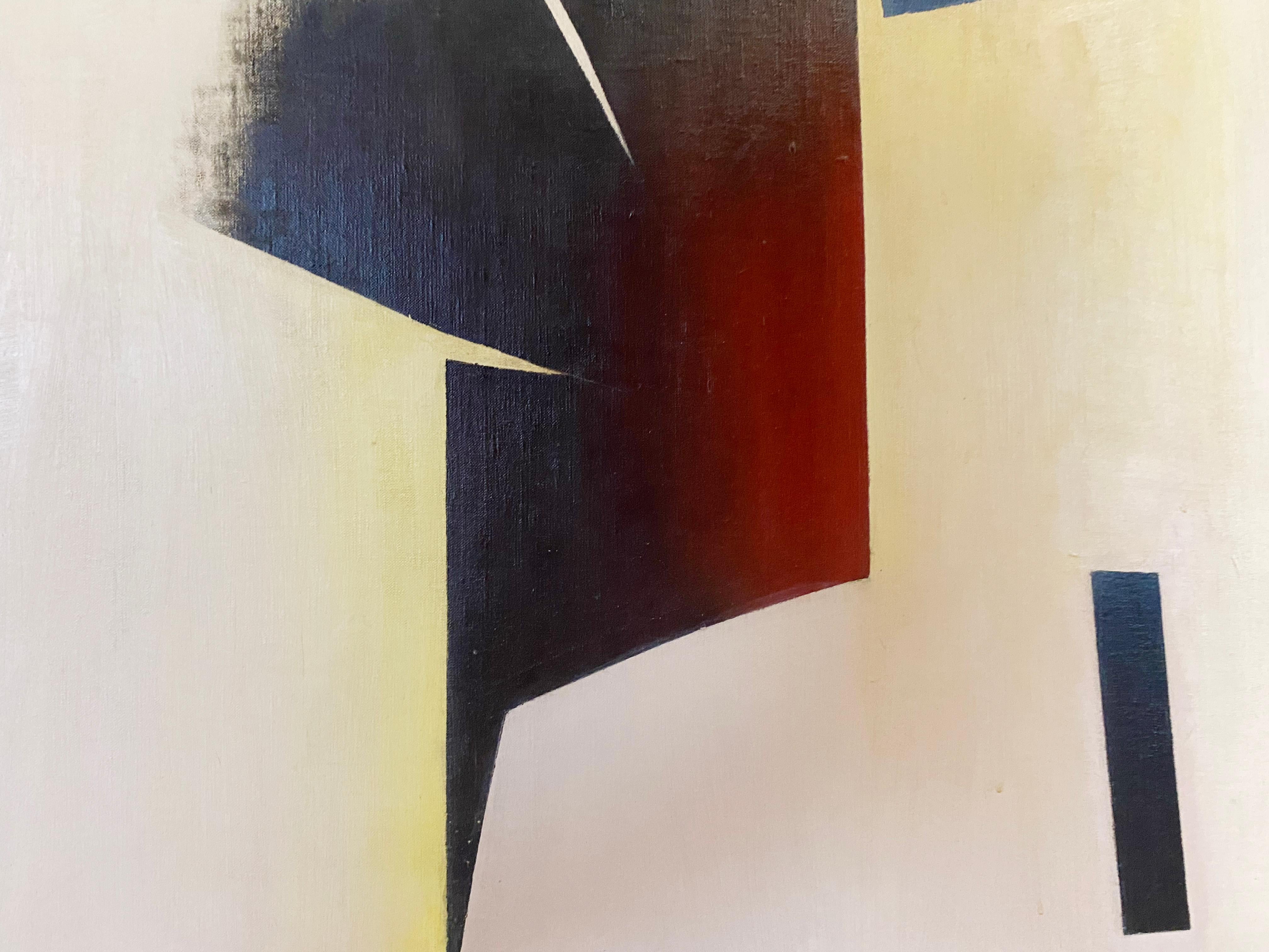 Bild (25), Abstraktion (Schwarz), Abstract Painting, von Jean Xceron