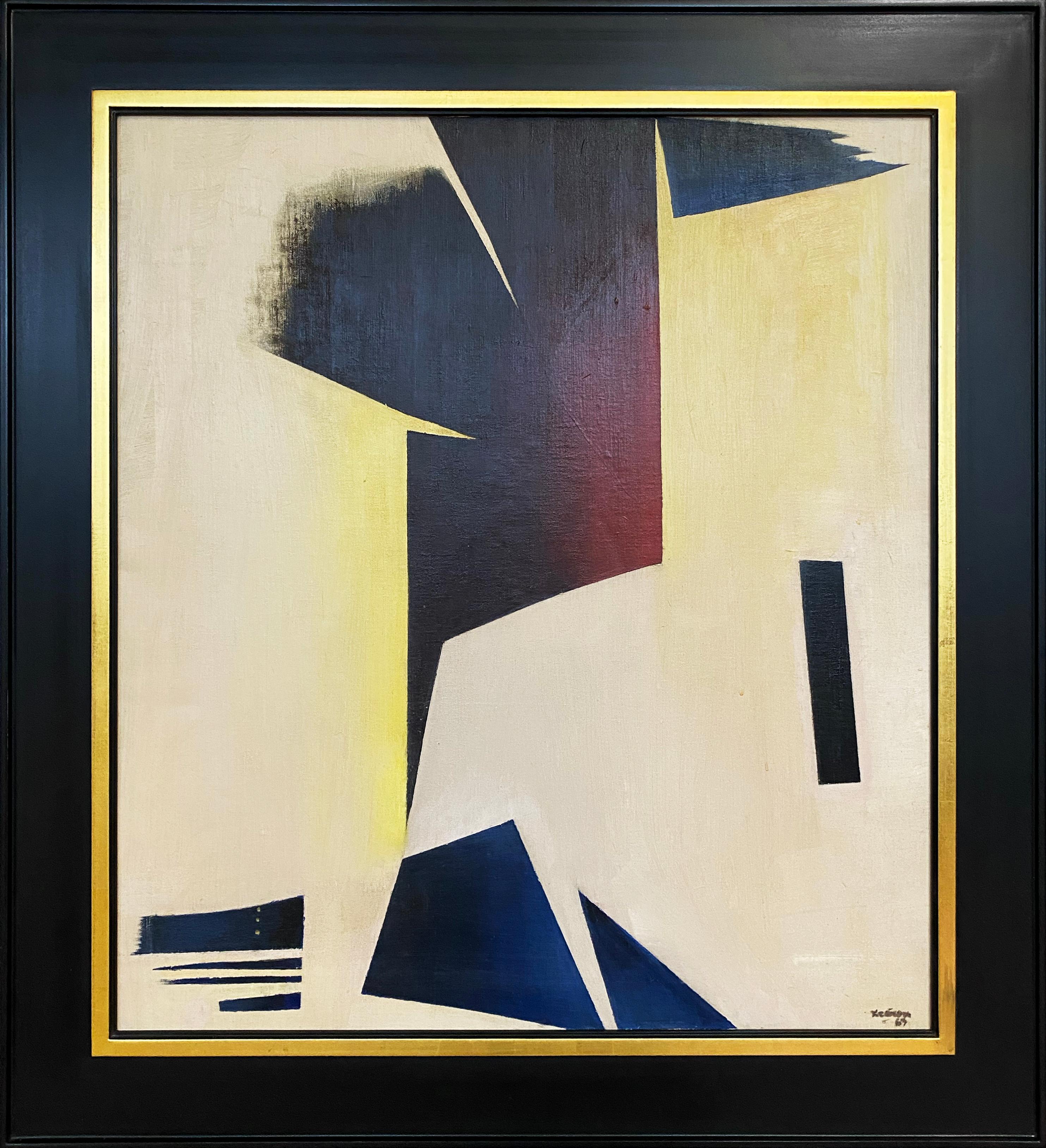 Jean Xceron Abstract Painting – Bild (25), Abstraktion