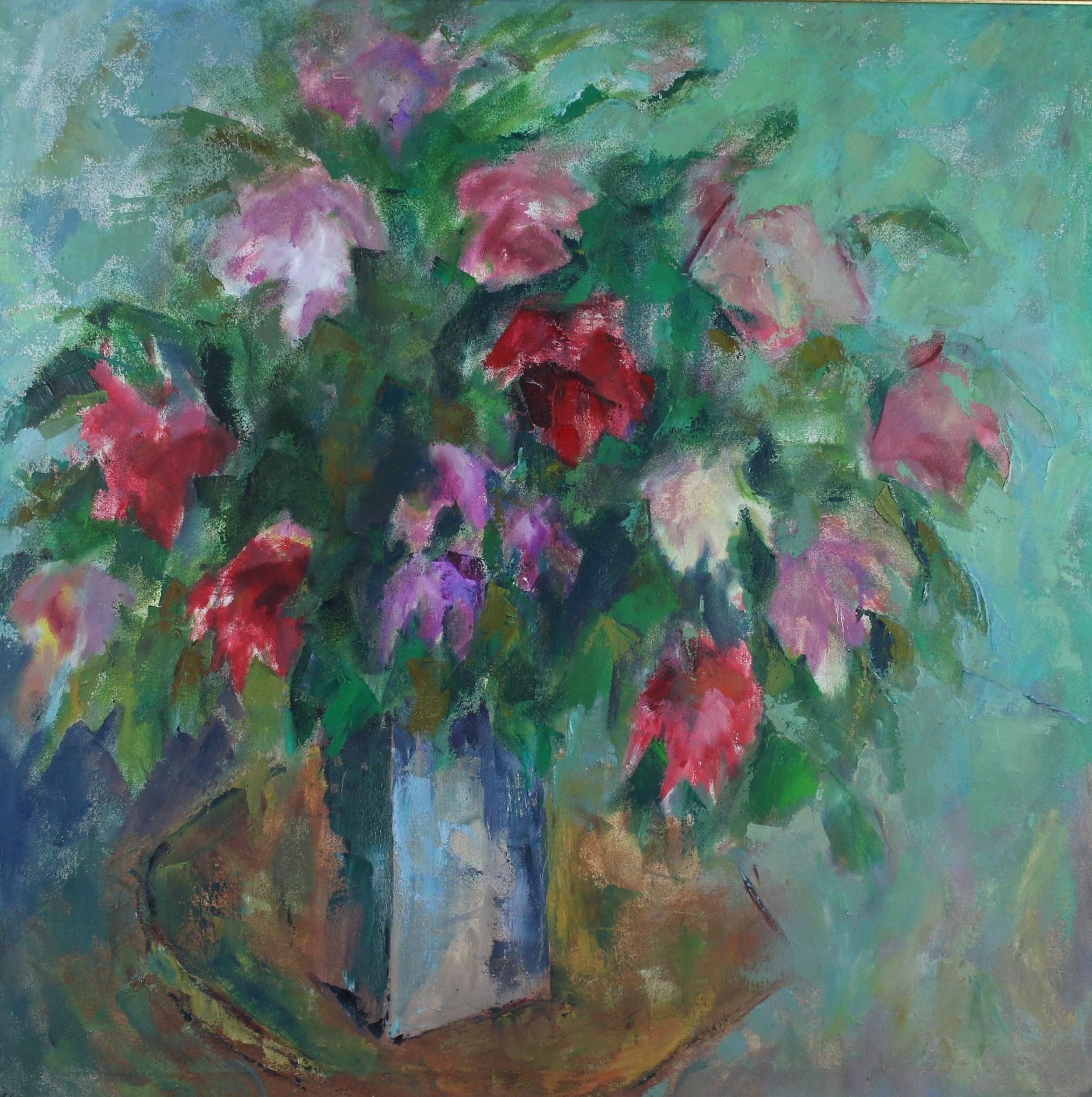 Rhododendrons - Painting by Jean Young