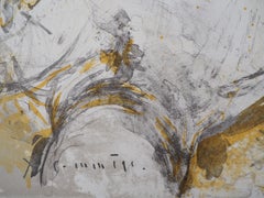 Nude in the Barn - Original handsigned lithograph