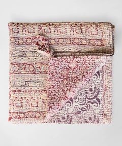 Jeanette Farrier Indian Quilt