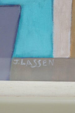 ORIGINAL EXPRESSIONIST Scottish figurative oil painting by JEANETTE LASSEN